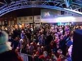 Last year's Shifnal's Christmas lights switch-on.