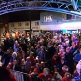 Last year's Shifnal's Christmas lights switch-on.