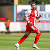Lewis Walker scored twice for Kidderminster