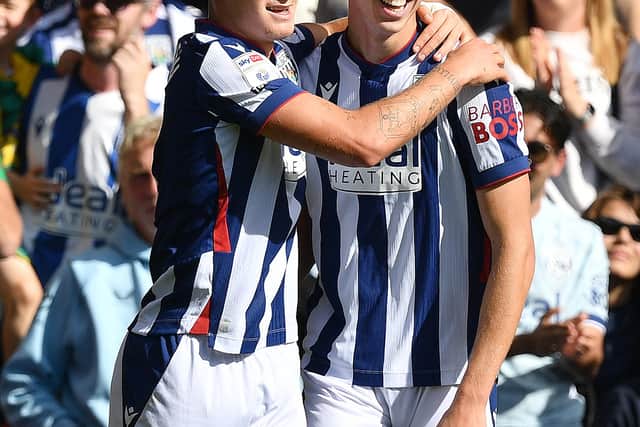 WEST BROMWICH ALBION V WATFORD
Jimmy-Jay Morgan scores and celebrates his goal.
Tim Thursfield/Iconic Media Group

