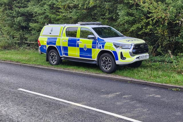 Staffordshire Police have been at the scene through the week