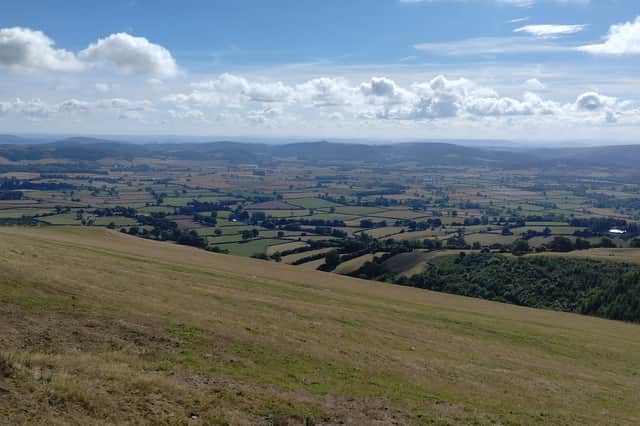 Just one of the outstanding views visitors to the Kington Walking Festival have instore