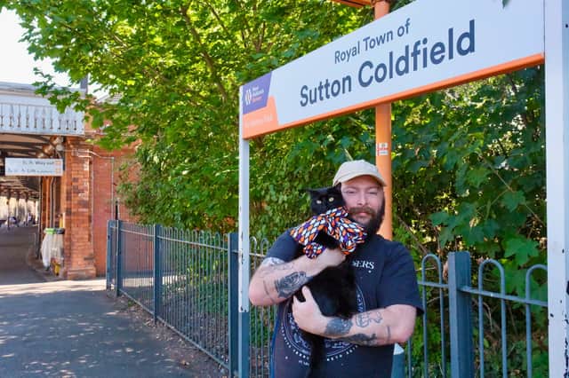 Betty the cat has been officially appointed to the role of Junior Mouse Catcher at Sutton Coldfield station.