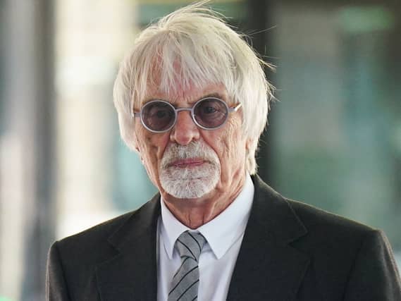 Former Formula One boss Bernie Ecclestone leaves Southwark Crown Court
