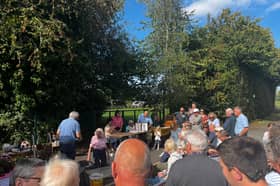 Crowds at the Corvedale Autumn Show 