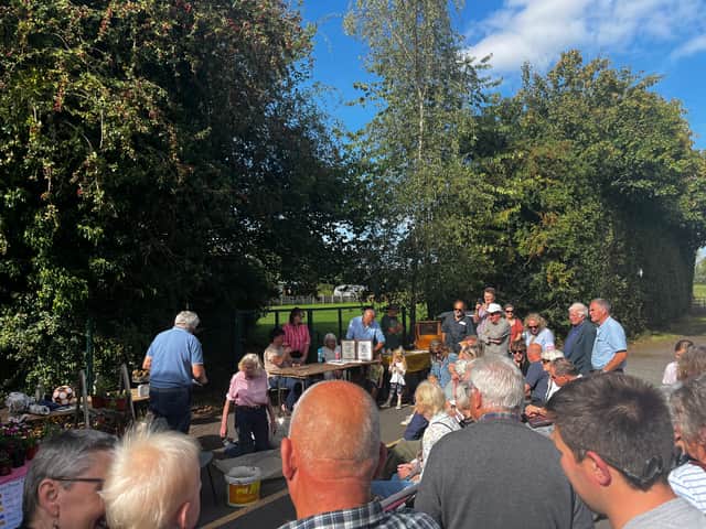 Crowds at the Corvedale Autumn Show