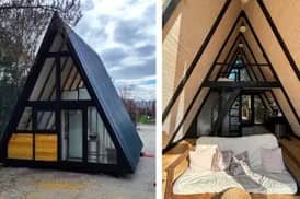 The cabins could look like this one. 