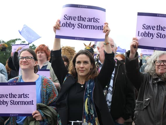 Creative industries protest