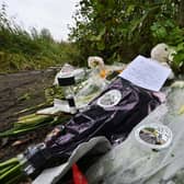 Tributes have continued to be left to the toddler
