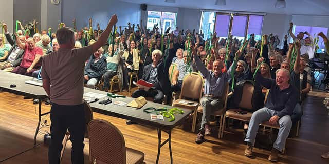 The meeting in Albrighton