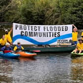 Campaigners setting off on their long journey 