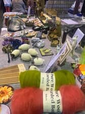 There will be a big variety of arts and crafts at Kington's monthly market