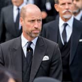 Prince of Wales in the procession for the funeral of Norway’s King Harald V