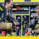 Firefighter experience day on at Newtown fire station