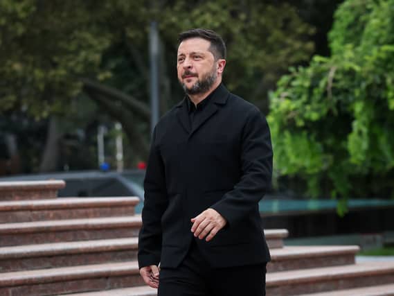 Volodymyr Zelensky in Moldova