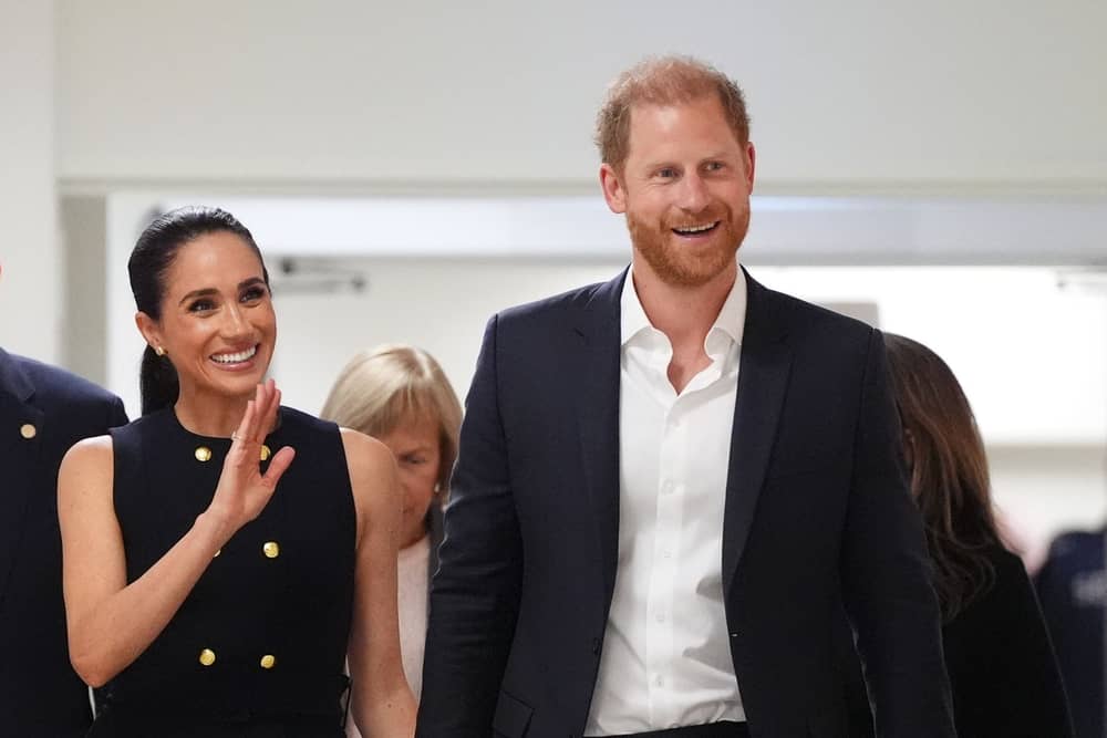 The Duke and Duchess of Sussex during a visit to the Royal Children’s Hospital Melbourne in 2026