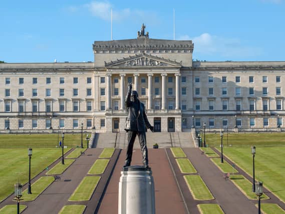 View of Parliament Buildings at Stormont