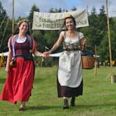 Hazel and Willowick from London enjoying the Middle Earth-themed Brandywine Festival at Weston Park.