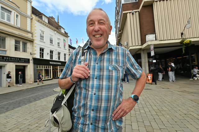 Carlisle United fan Ian Mapp