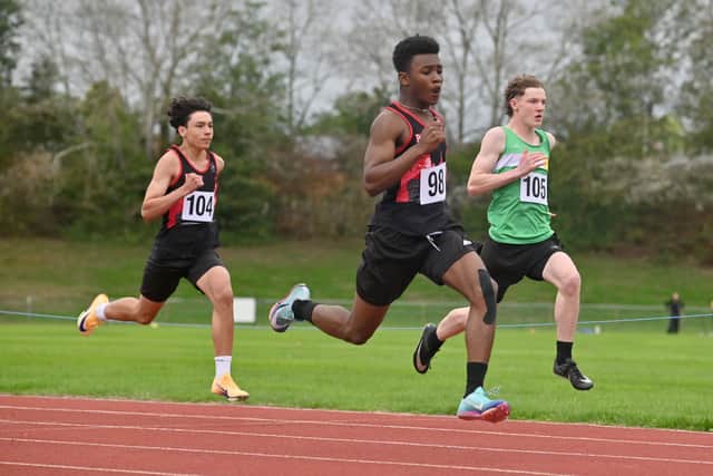 Temi Dada (BRAT in Birmingham) gets ahead at the Telford Games