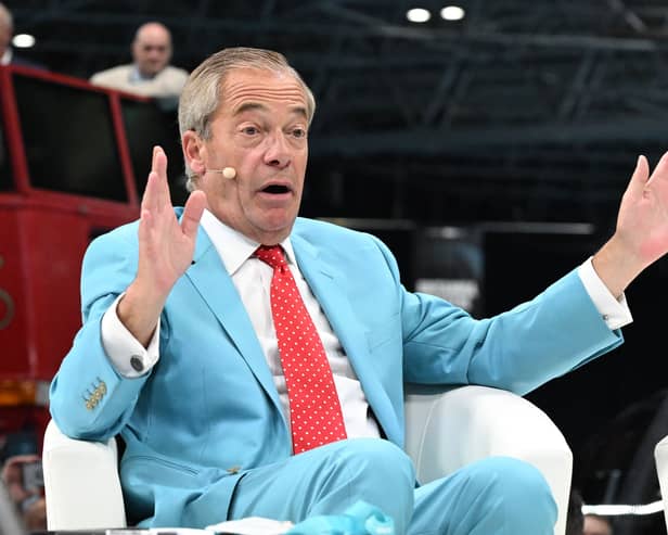 Nigel Farage at the 2026 Reform UK conference
