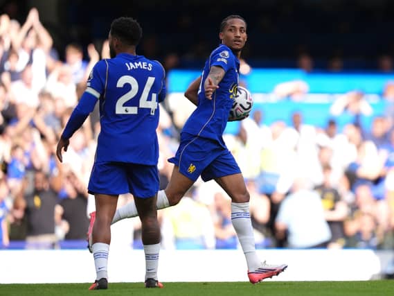 Joao Pedro (right) earned Chelsea a point
