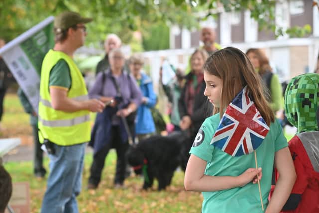 A group of villagers have gathered for one last time to protest plans for a proposed 800-home development in Albrighton