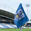 A general view of a corner flag at the Accu Stadium