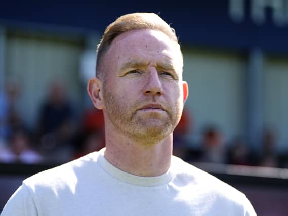 Shrewsbury Town manager Gavin Cowan