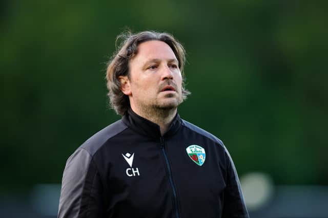 Boss Craig Harrison saw The New Saints record a seventh straight win Picture: James Baylis/FAW