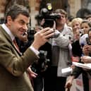 Rowan Atkinson performing as Mr Bean