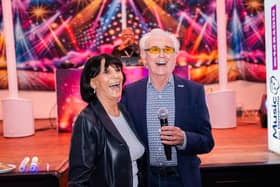Tony Christie with wife Sue
