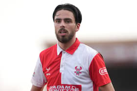Amari Morgan-Smith in action for Kidderminster