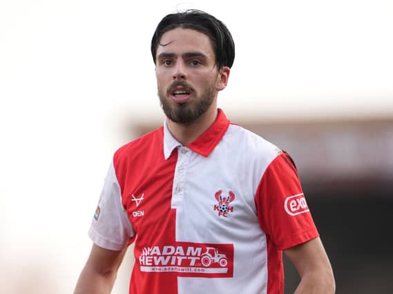Amari Morgan-Smith in action for Kidderminster