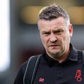 Bristol City manager Michael Skubala arrives for a match