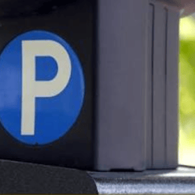 Parking ticket machine stock