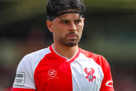 Kidderminster striker Callum Dolan