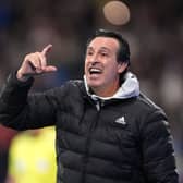 Unai Emery says the win over Coventry was great for confidence