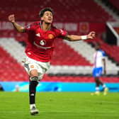 JJ Gabriel celebrates scoring