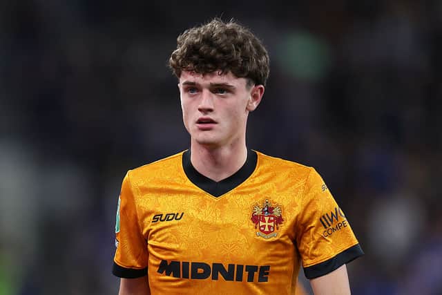 Sean Neave made his first start for Wolves against Everton in the EFL Cup last month