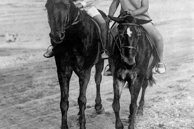 Prince Philip of Greece with his cousin King Michael of Romania in 1928 (PA)