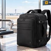 Lossga 40x30x20cm Ryanair cabin backpack with multiple compartments