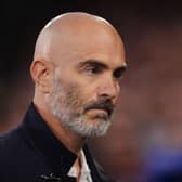 Manchester City manager Enzo Maresca before a match