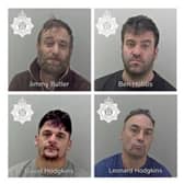 The gang took hundreds of thousands of pounds-worth of the vehicles.