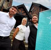 At the launch of the Brightstar Foundation charity at Morris Hall, Shrewsbury, are from left, director Joe Lockley, Daisy Taylor of events and fundraising, and Calvin Latham, head of the foundation.