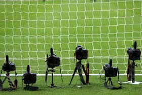 Remote cameras positioned behind the goal