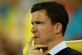 Wigan Athletic manager Gary Caldwell