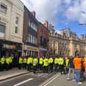 North Street in Wolverhampton ahead of the match