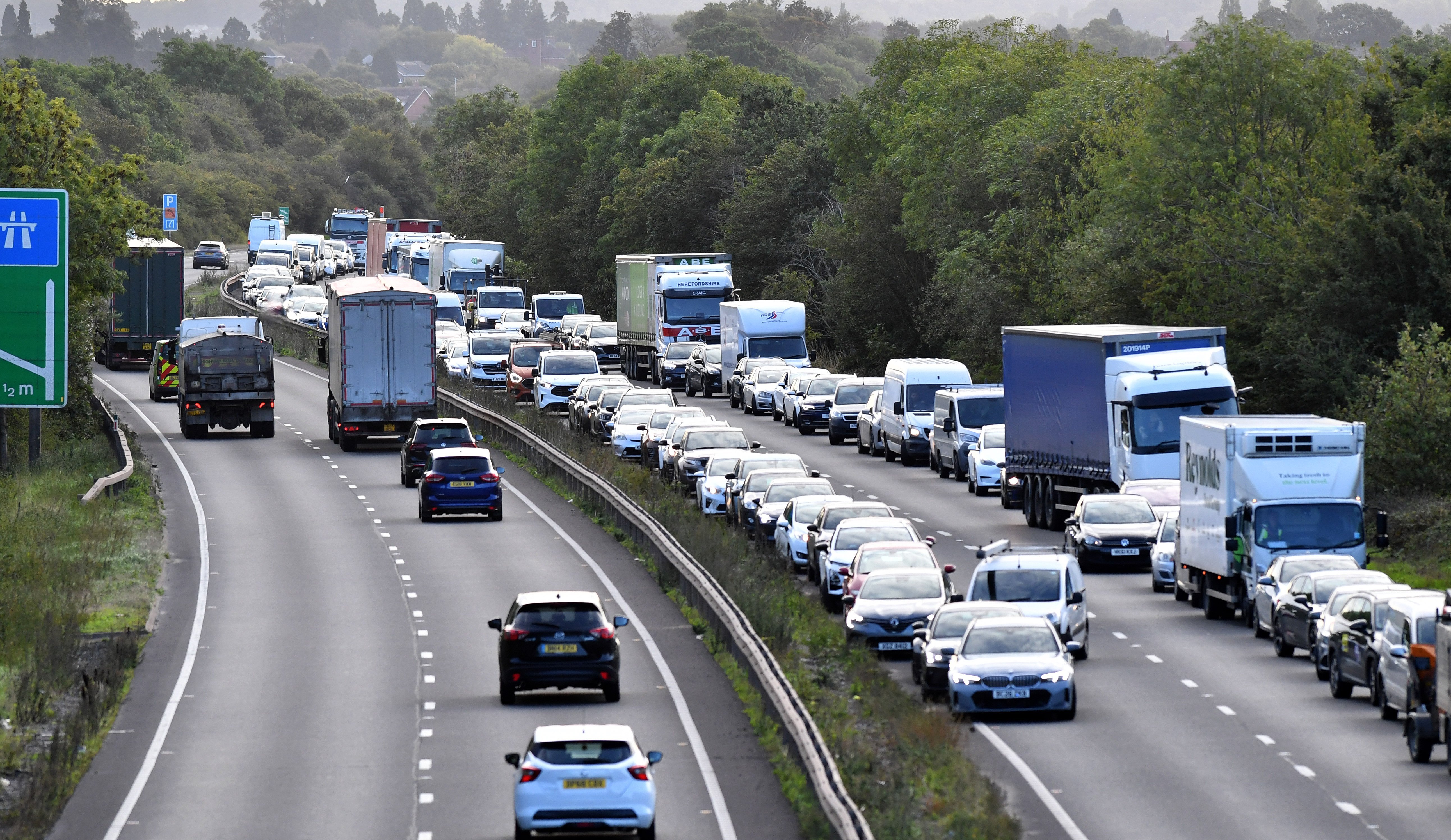 Two-vehicle crash on A5 leads to major rush hour delays for county ...