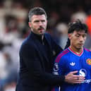 Michael Carrick and Lisandro Martinez